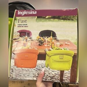Inglesina Fast Table Chair Hook on Chair color Black